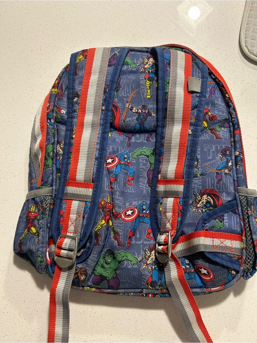 Pottery Barn Marvel Avengers backpack toddler size - Picture 2 of 5